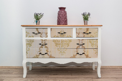Klebefolie möbel Retro-Vintage-Muster