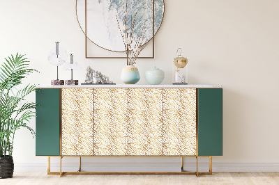 Klebefolie möbel Goldene Blätter