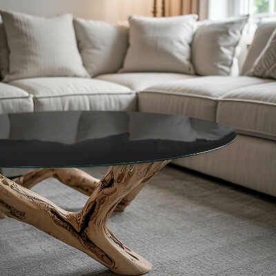 Tischplatte Solides Schwarz, elegant