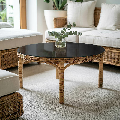 Tischplatte Solides Schwarz, elegant