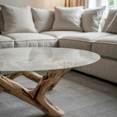 Tischplatte Kratzer auf Betonfläche