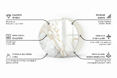 Tischplatte Ökologische Holzstruktur