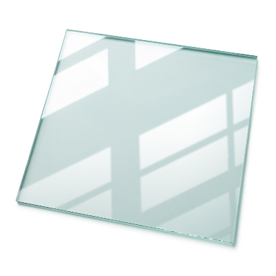 Rechteckige tischplatte glas transparent