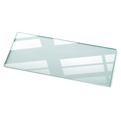 Rechteckige tischplatte glas transparent