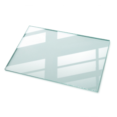 Rechteckige tischplatte glas transparent