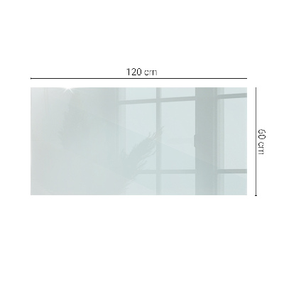 Rechteckige tischplatte glas transparent