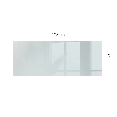 Rechteckige tischplatte glas transparent