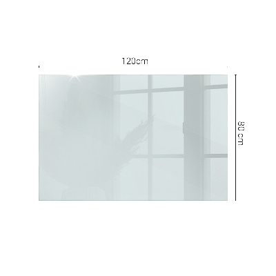 Rechteckige tischplatte glas transparent