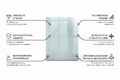 Rechteckige tischplatte glas transparent