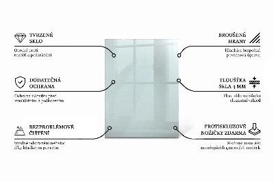 Rechteckige tischplatte glas transparent