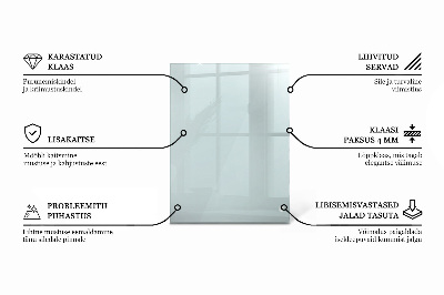 Rechteckige tischplatte glas transparent