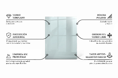 Rechteckige tischplatte glas transparent