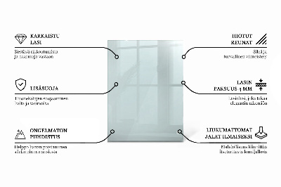 Rechteckige tischplatte glas transparent