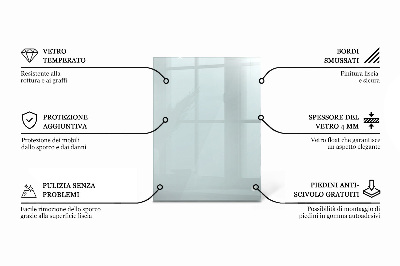 Rechteckige tischplatte glas transparent