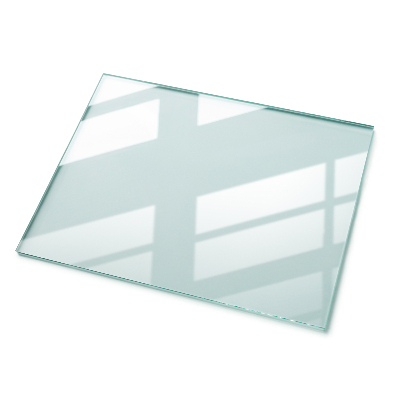 Rechteckige tischplatte glas transparent