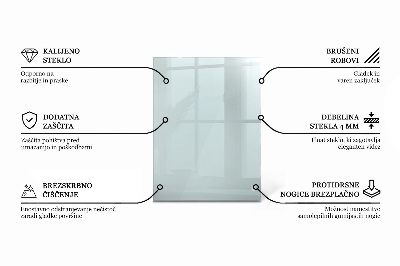 Rechteckige tischplatte glas transparent