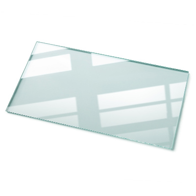 Rechteckige tischplatte glas transparent