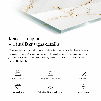 Tischplatte Muster mit Holzstruktur