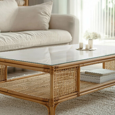 Tischplatte Weiß ohne Muster