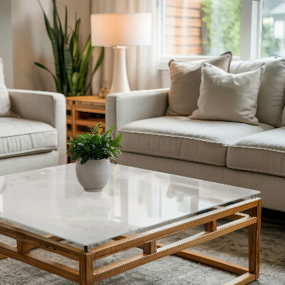 Tischplatte Weiß ohne Muster