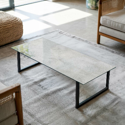 Tischplatte Betonmuster mit Kratzern