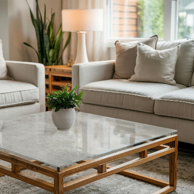 Tischplatte Betonmuster mit Kratzern