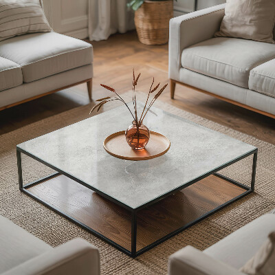 Tischplatte Betonmuster mit Kratzern