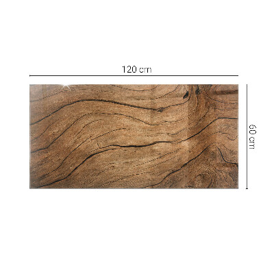 Tischplatte Von Holz inspiriertes Muster