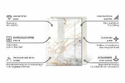 Tischplatte Von Holz inspiriertes Muster