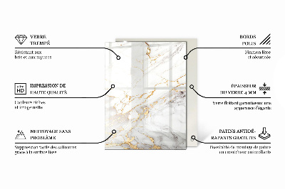 Tischplatte Von Holz inspiriertes Muster