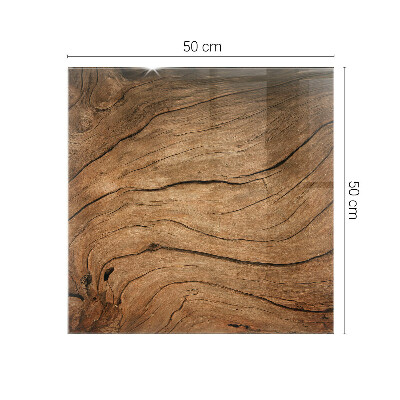 Tischplatte Von Holz inspiriertes Muster