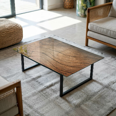 Tischplatte Von Holz inspiriertes Muster