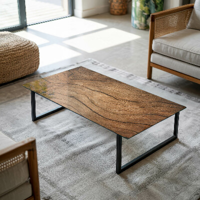 Tischplatte Von Holz inspiriertes Muster