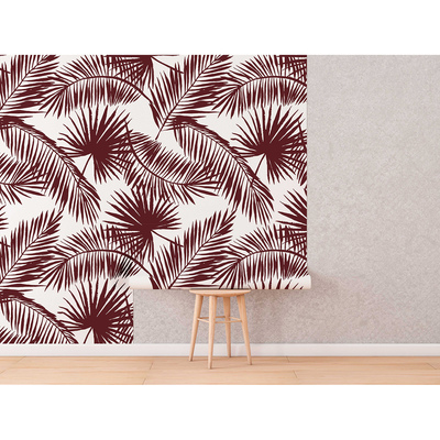 Photowall tapete Minimalistische Palmblätter