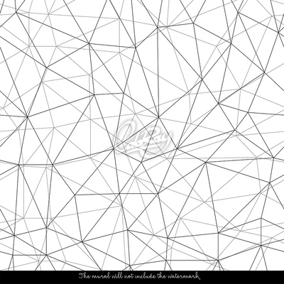 Bildtapete Geometrisches Gewirr