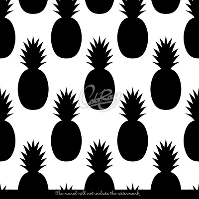 Bildtapete Designer-Ananas-Schatten