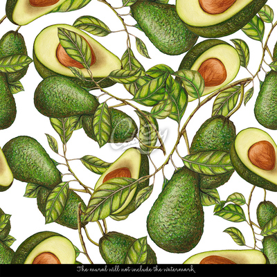 Photowall tapete Verlockende Avocado