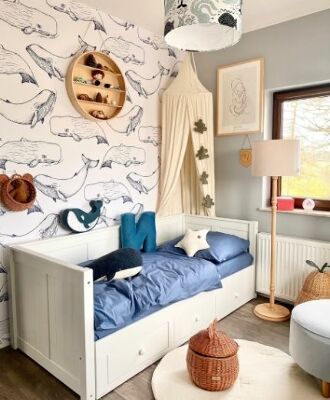 Fototapete Riesige Wale