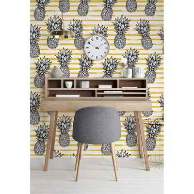 Photowall tapete Designer-Ananas