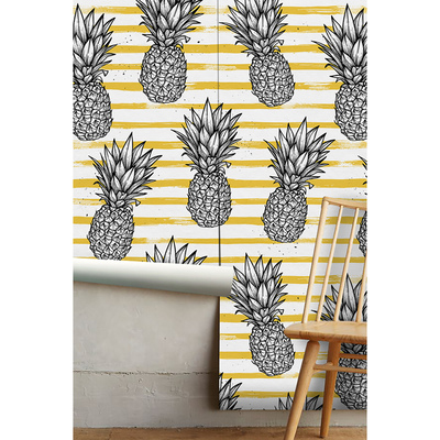 Photowall tapete Designer-Ananas