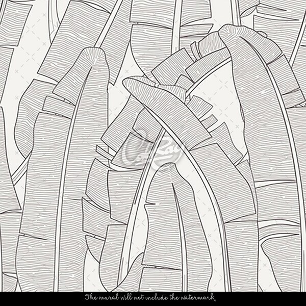 Fototapete Bananenblätter