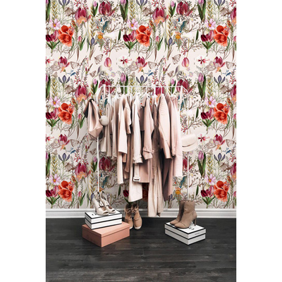 Photowall tapete Provenzalische Blumen