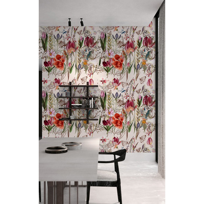 Photowall tapete Provenzalische Blumen