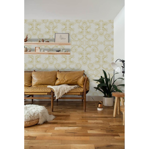 Fototapete Luxuriöse goldene Ornamente
