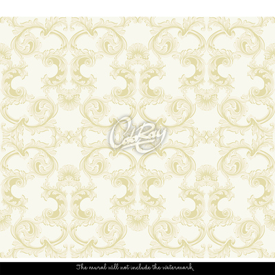 Fototapete Luxuriöse goldene Ornamente