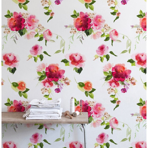 Foto tapete Viktorianische Blumensträuße