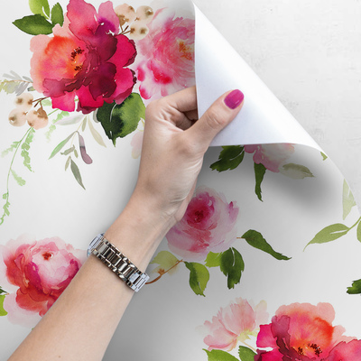 Foto tapete Viktorianische Blumensträuße