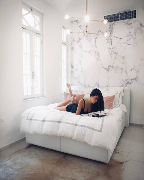 Bildtapete Weißer Marmor