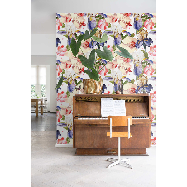 Wandtapete Märchenhafte Orchidee