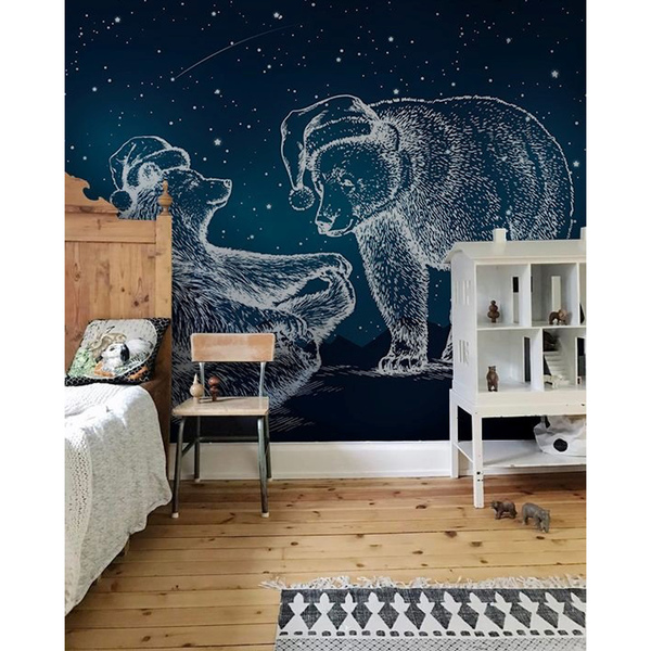 Foto tapete Sternenbären